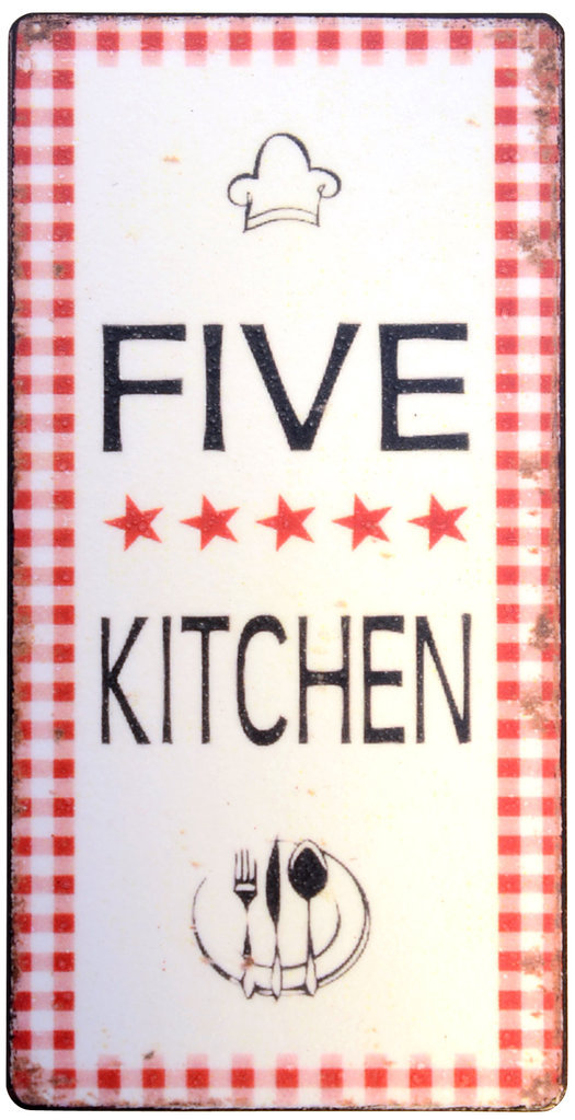 Magnet "Five ***** kitchen"
