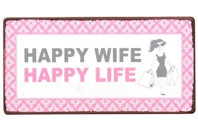 Magnet "Happy Wife"