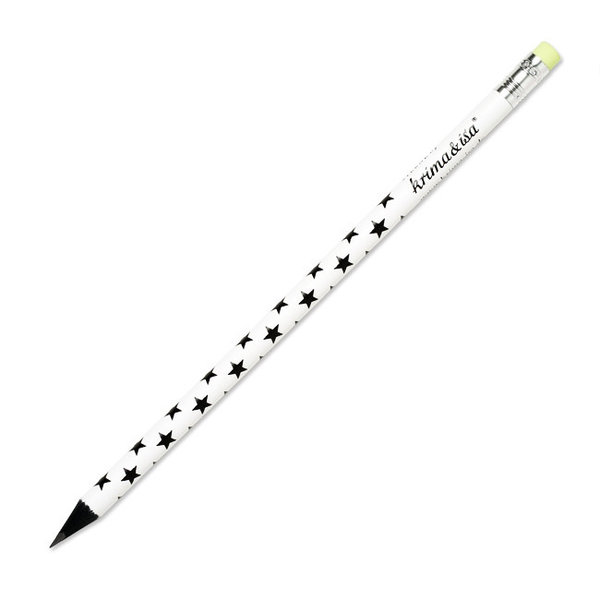 Bleistift "Sterne" schwarz