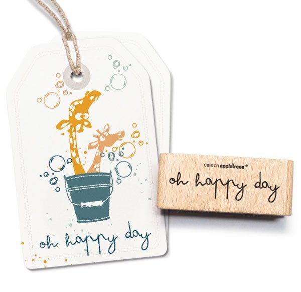Stempel Oh Happy Day
